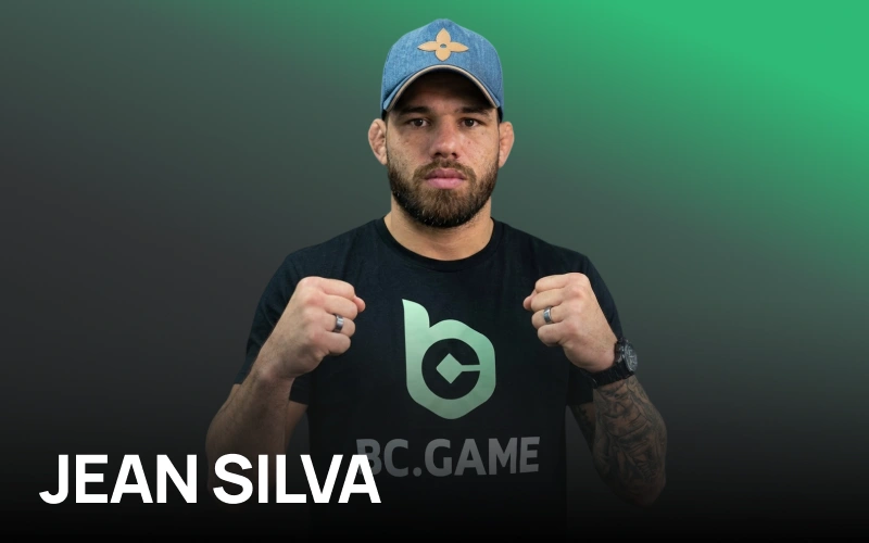 Follow the mixed martial arts fighter Jean Silva backed by BC Game.