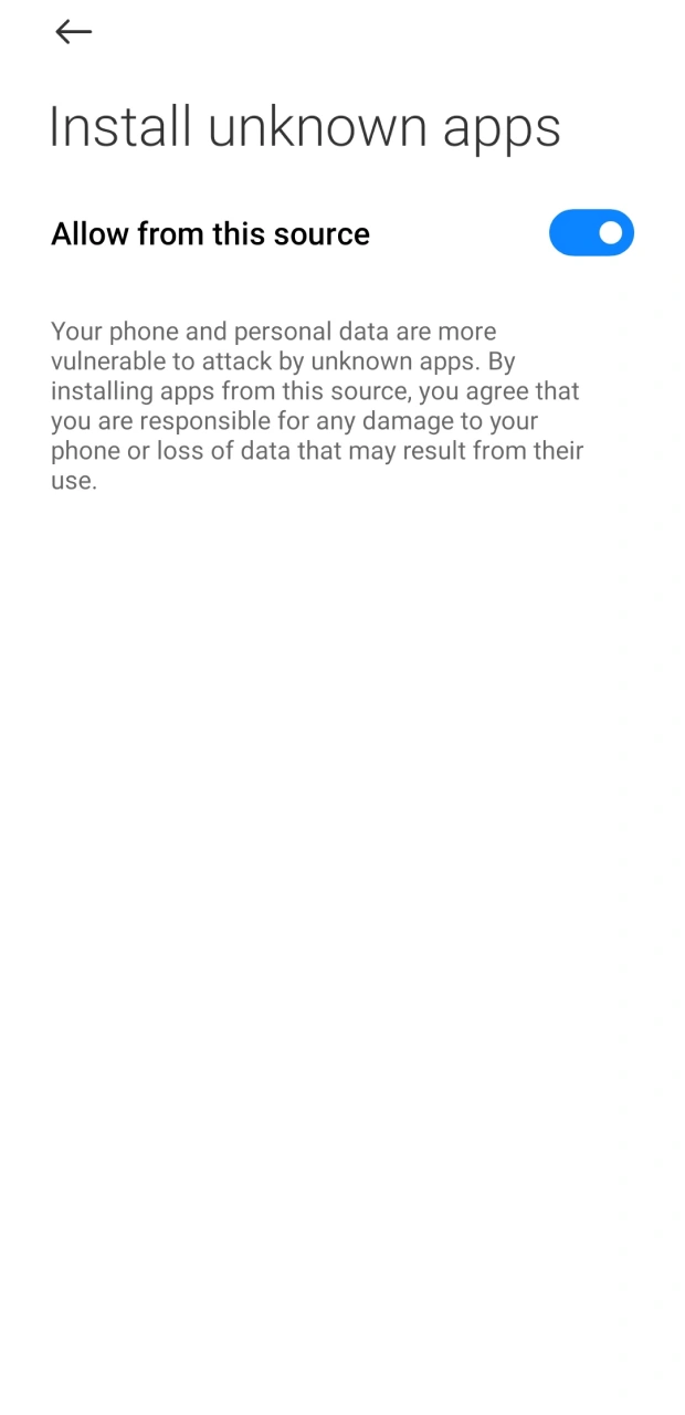 Adjust your device settings to enable the installation of the BC Game App for playing Plinko.